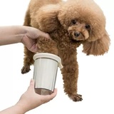 Чаша для чистки лап домашних животных Jordan&Judy Pet Foot Washer Brush Cup (White/Белый)